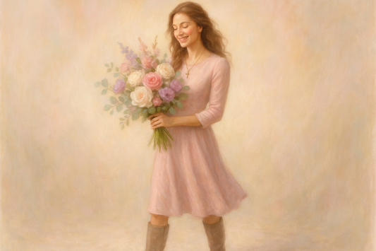 Walking by Faith in Bloom: The Story Behind Our Cowgirl-Inspired Tee