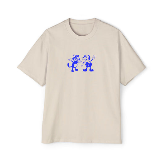 Stay Blessed Oversized T-Shirt | Retro Christian Tee | Premium Heavy Weight Vintage Faith Apparel | Gratitude & Joy Design | Faith & Flow
