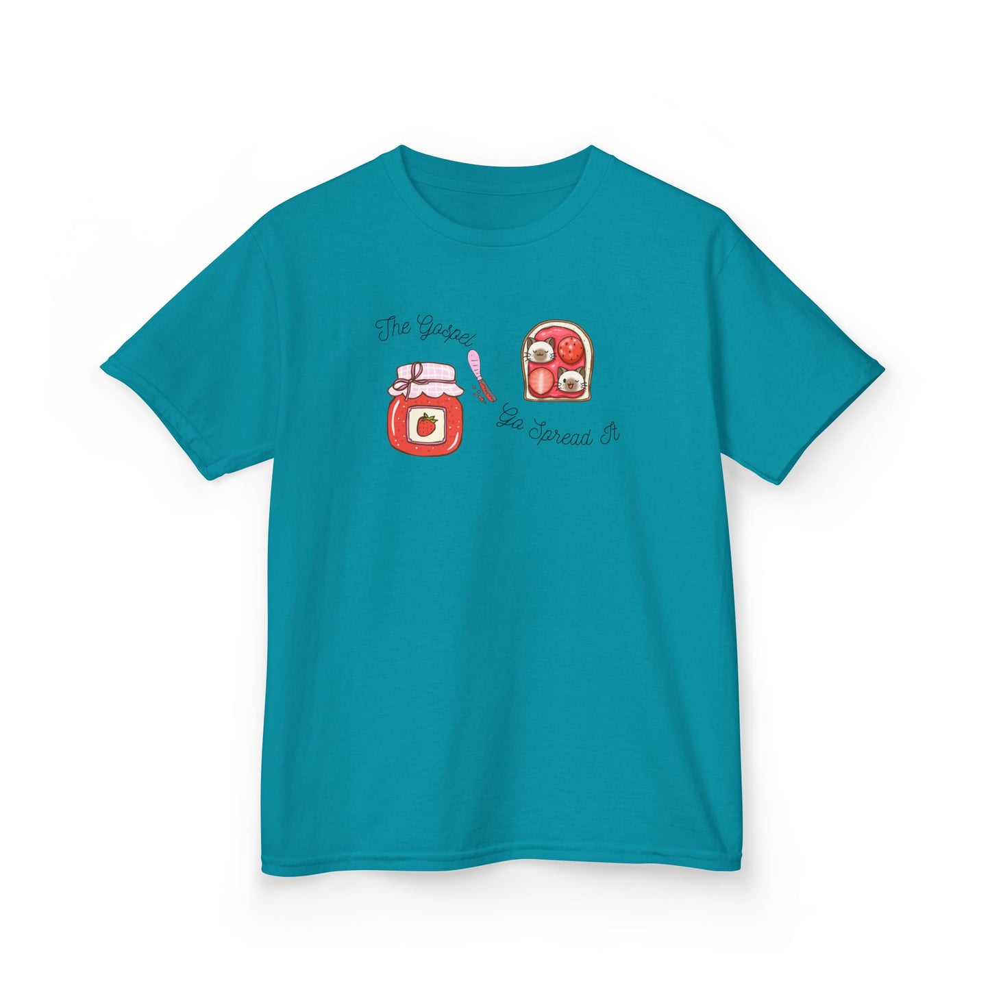 The Gospel – Go Spread It Christian Tee - Fun Kids Tee for Back to School, Gift for Birthday, Children's Fashion, Cute Graphic Shirt, Christian Apparel, Everyday Wear