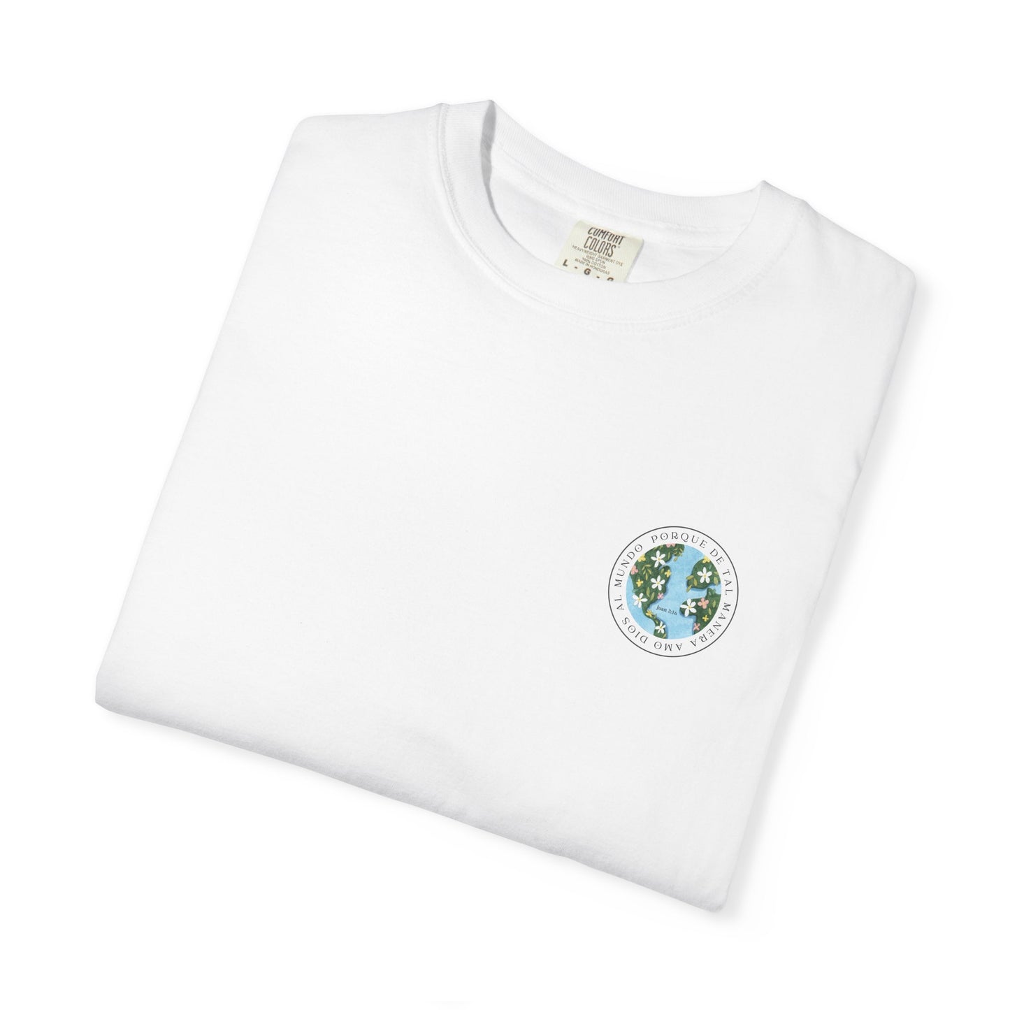 Christian T-Shirt – “For God So Loved the World” Scripture Tee John 3:16
