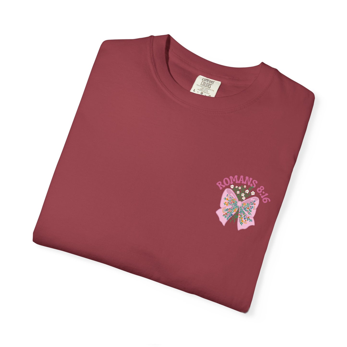 Child of God Women’s Christian T-Shirt – Romans 8:16 Bible Verse Tee