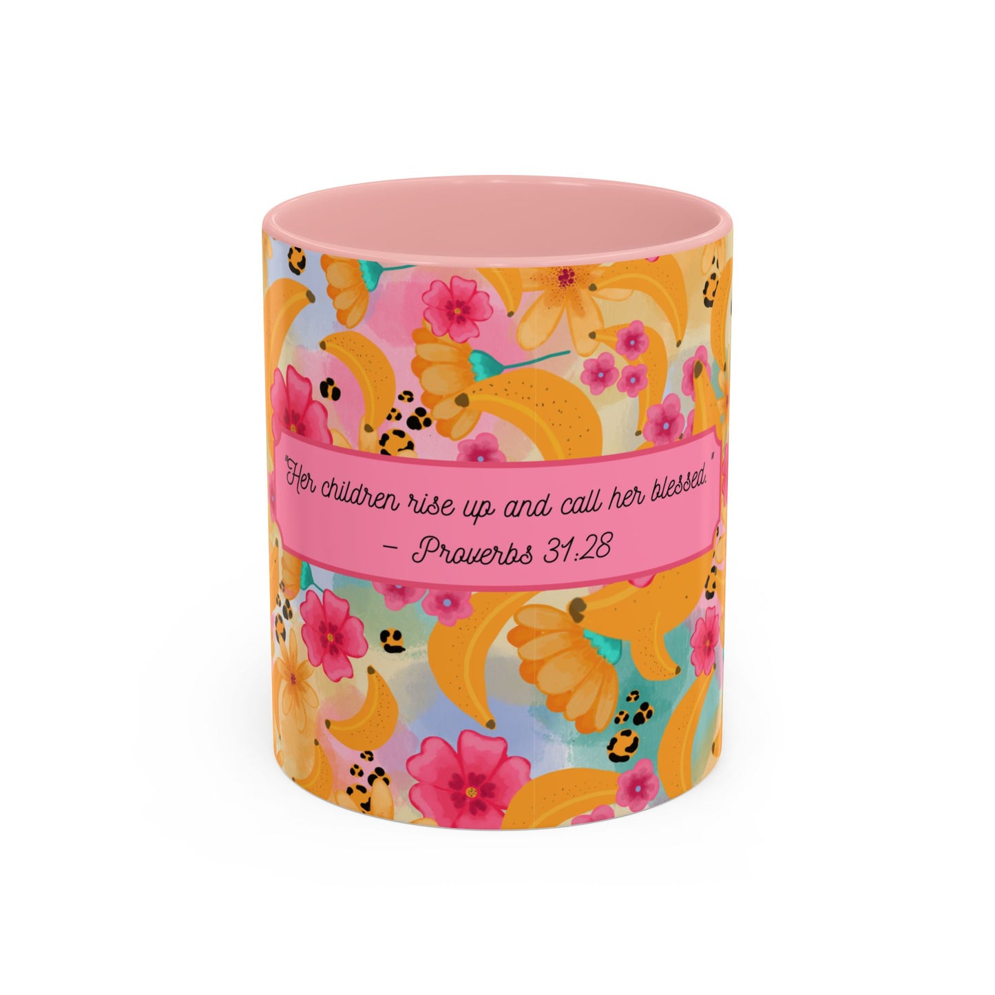 Banana Chiquita Coffee Mug – Proverbs 31:28