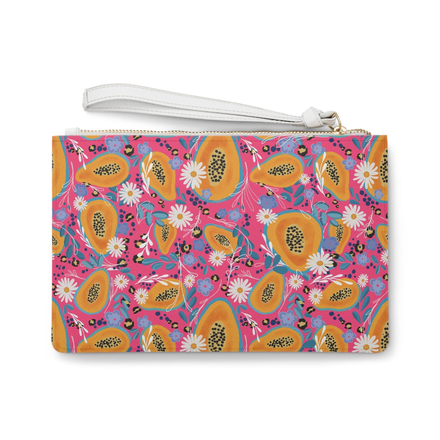 Vibrant Floral Clutch Bag - Perfect for Parties and Everyday Use