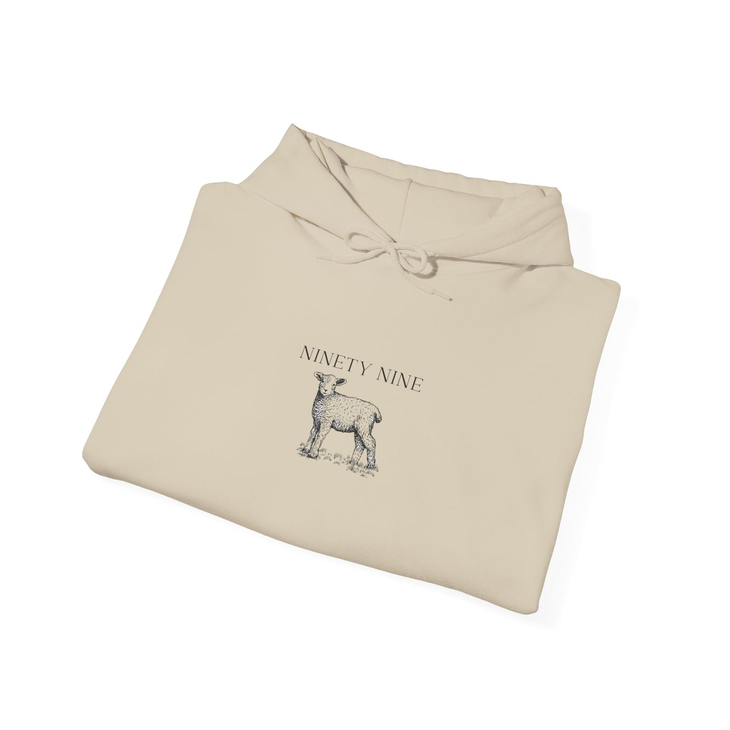 Christian Sheep Hoodie with Matthew 18:10β14 Bible Verse