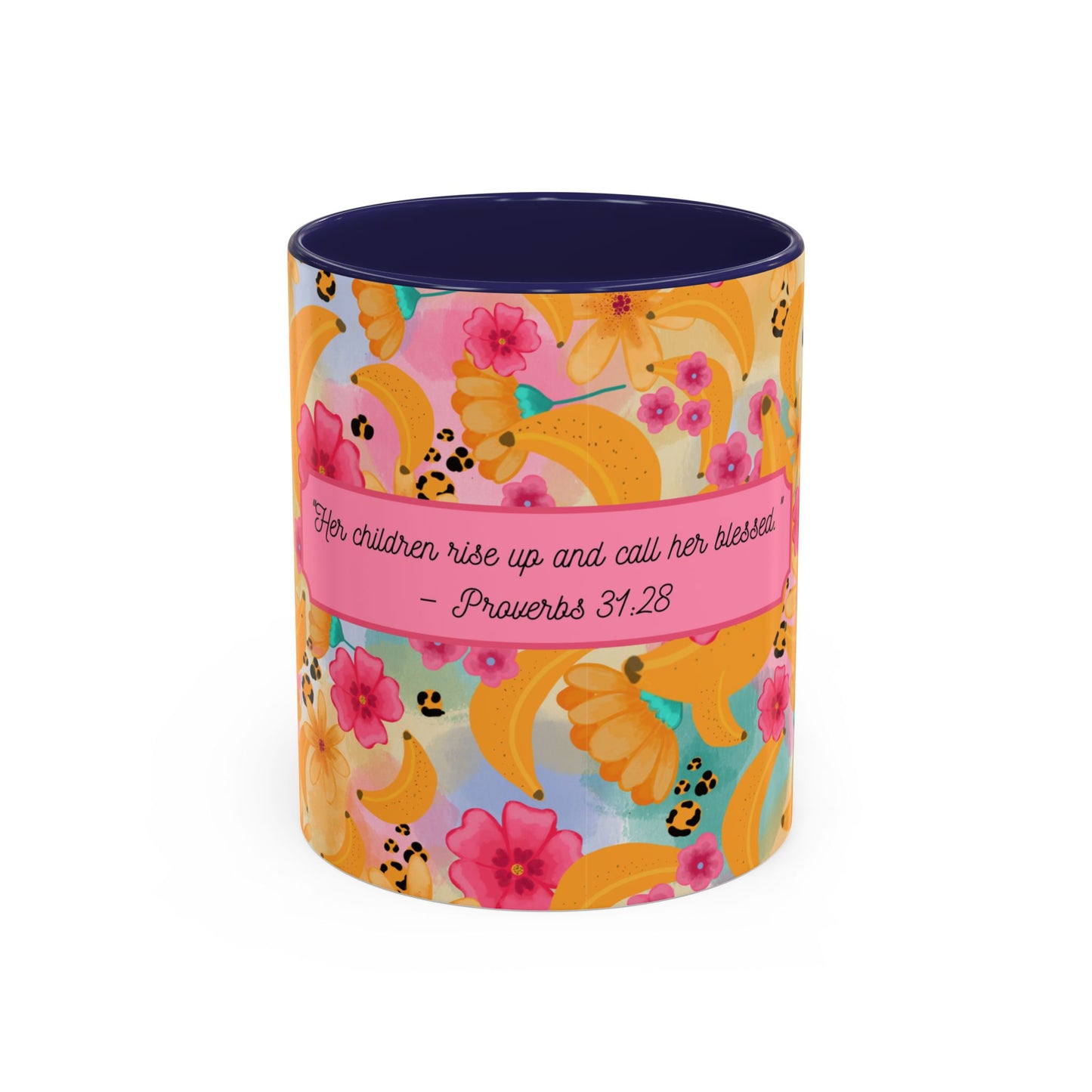 Banana Chiquita Coffee Mug – Proverbs 31:28