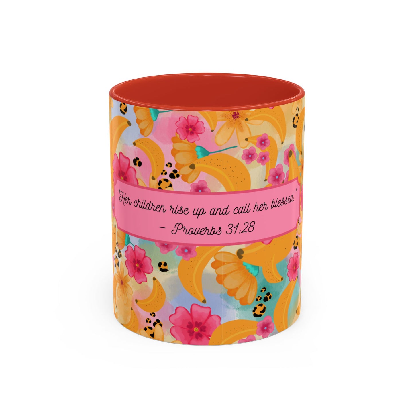 Banana Chiquita Coffee Mug – Proverbs 31:28
