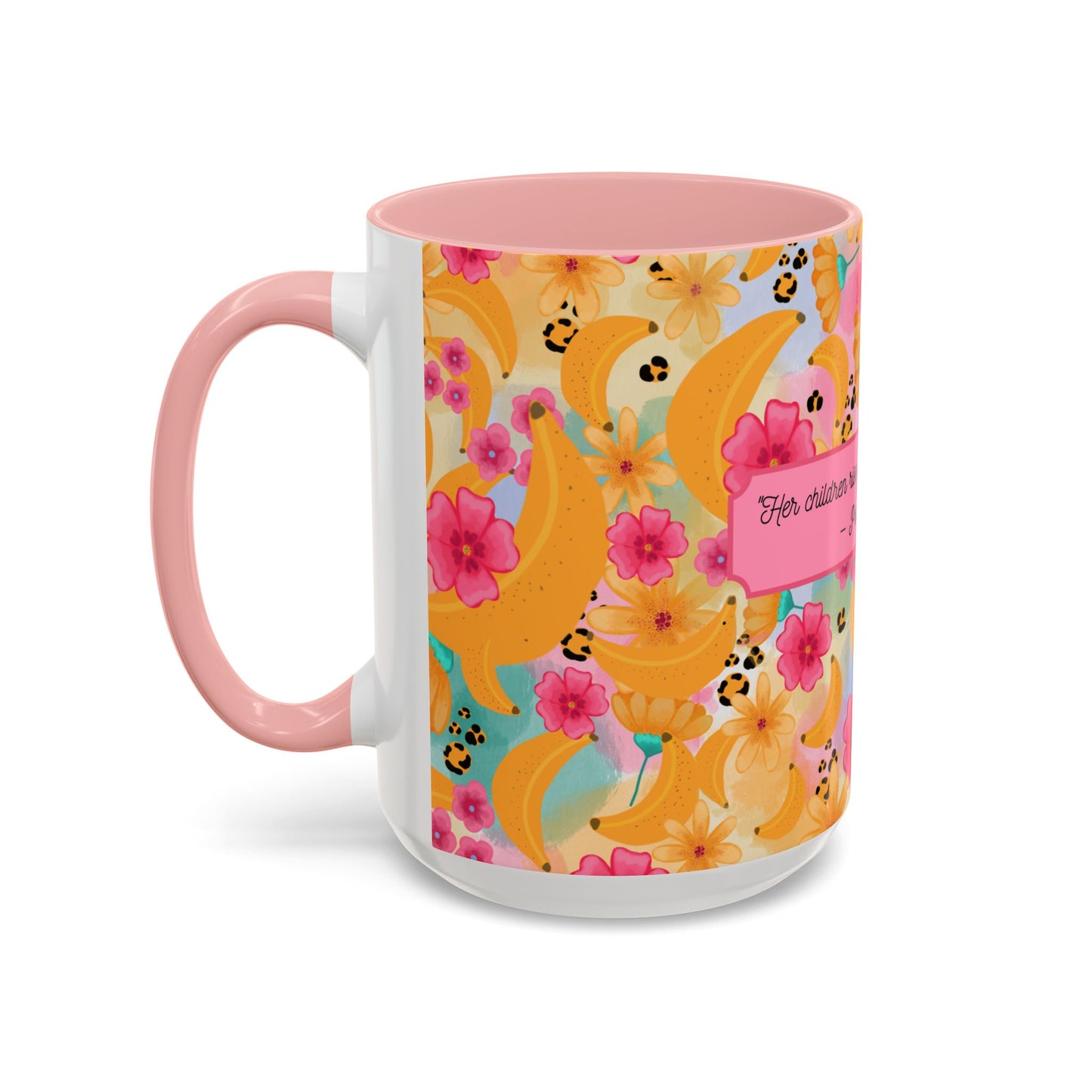 Banana Chiquita Coffee Mug – Proverbs 31:28