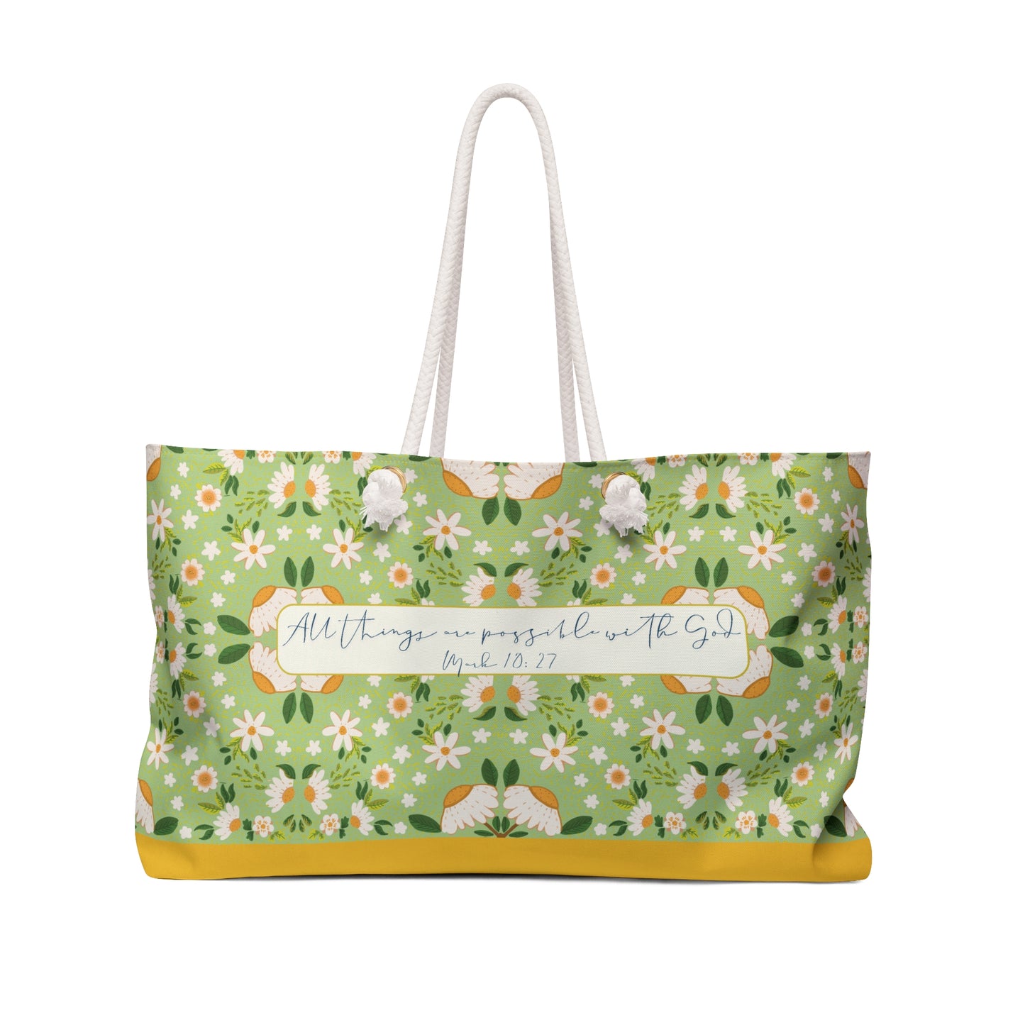 Floral Print Weekender Bag – Perfect for Travel & Getaways