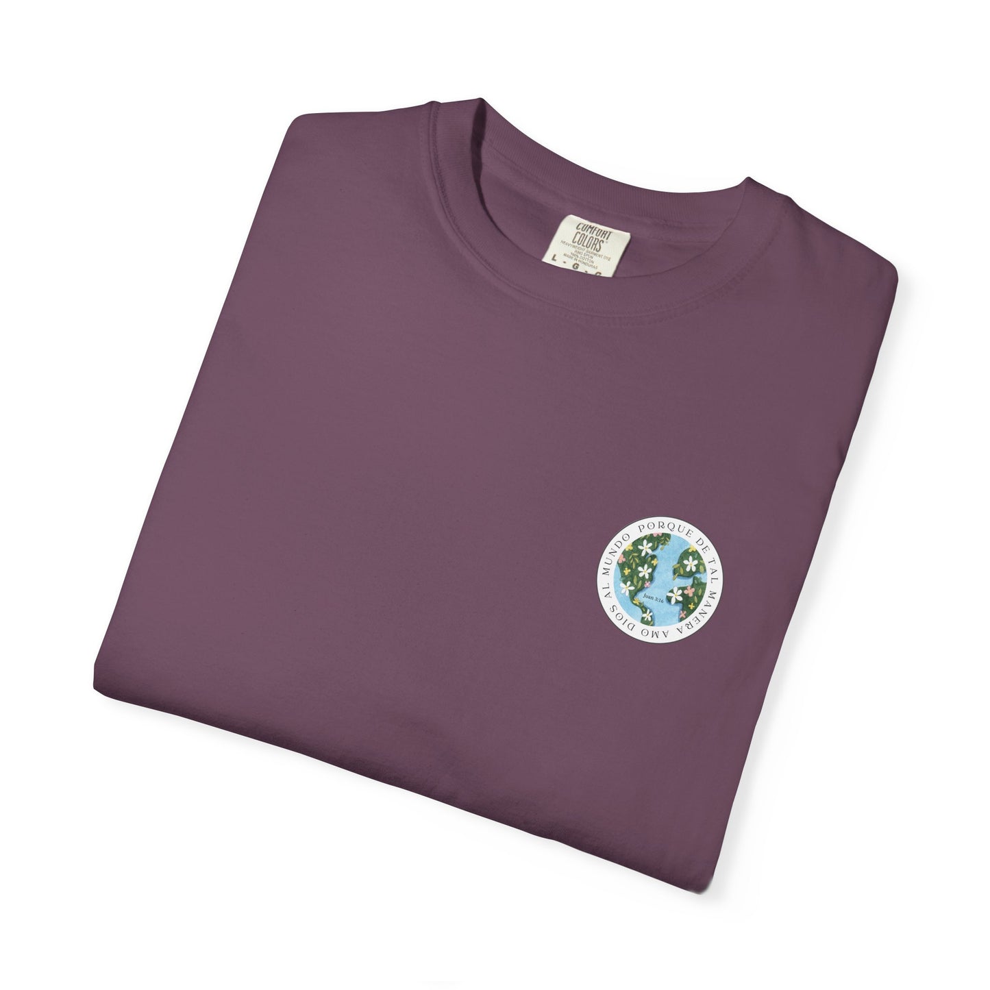 Christian T-Shirt – “For God So Loved the World” Scripture Tee John 3:16