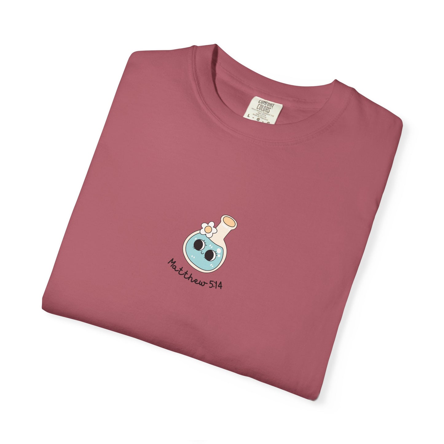 Back to School “Light of the World” Comfort Colors® Tee – Women’s Fit, Chistian Tee, Casual Outfit