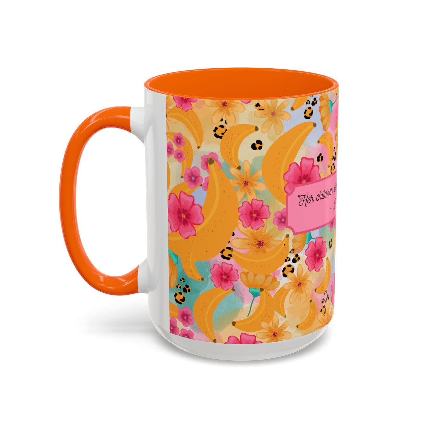 Banana Chiquita Coffee Mug – Proverbs 31:28
