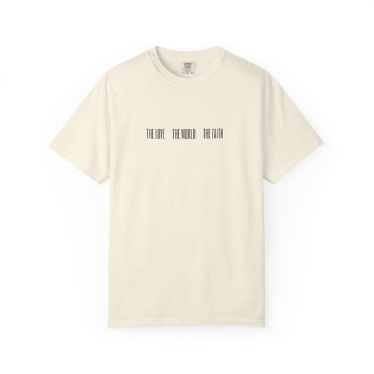 Created to Worship Oversized T-Shirt for Men | Revelation 4:11 Christian Tee | Praise the Lord Shirt | Premium Garment-Dyed Cotton