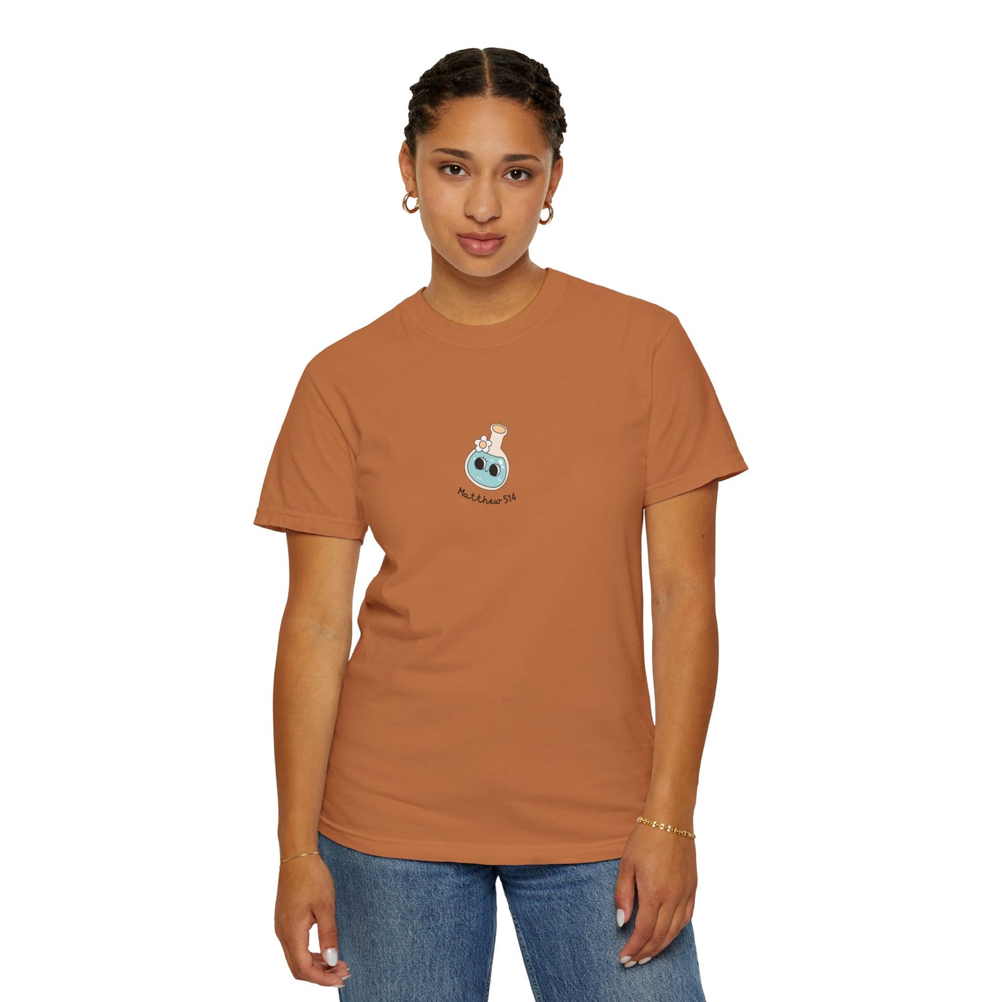 Back to School “Light of the World” Comfort Colors® Tee – Women’s Fit, Chistian Tee, Casual Outfit