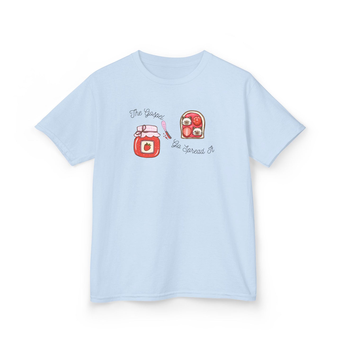 The Gospel – Go Spread It Christian Tee - Fun Kids Tee for Back to School, Gift for Birthday, Children's Fashion, Cute Graphic Shirt, Christian Apparel, Everyday Wear