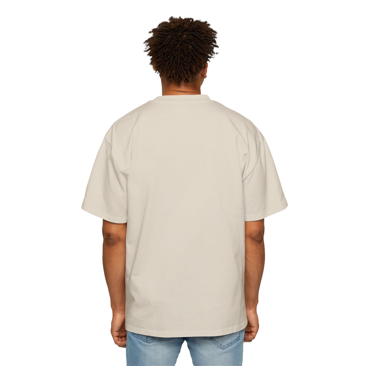 For God So Loved The World Oversized Men's Christian T-Shirt | John 3:16 Faith Tee | Heavyweight Premium Streetwear | Faith & Flow | Gift for Him