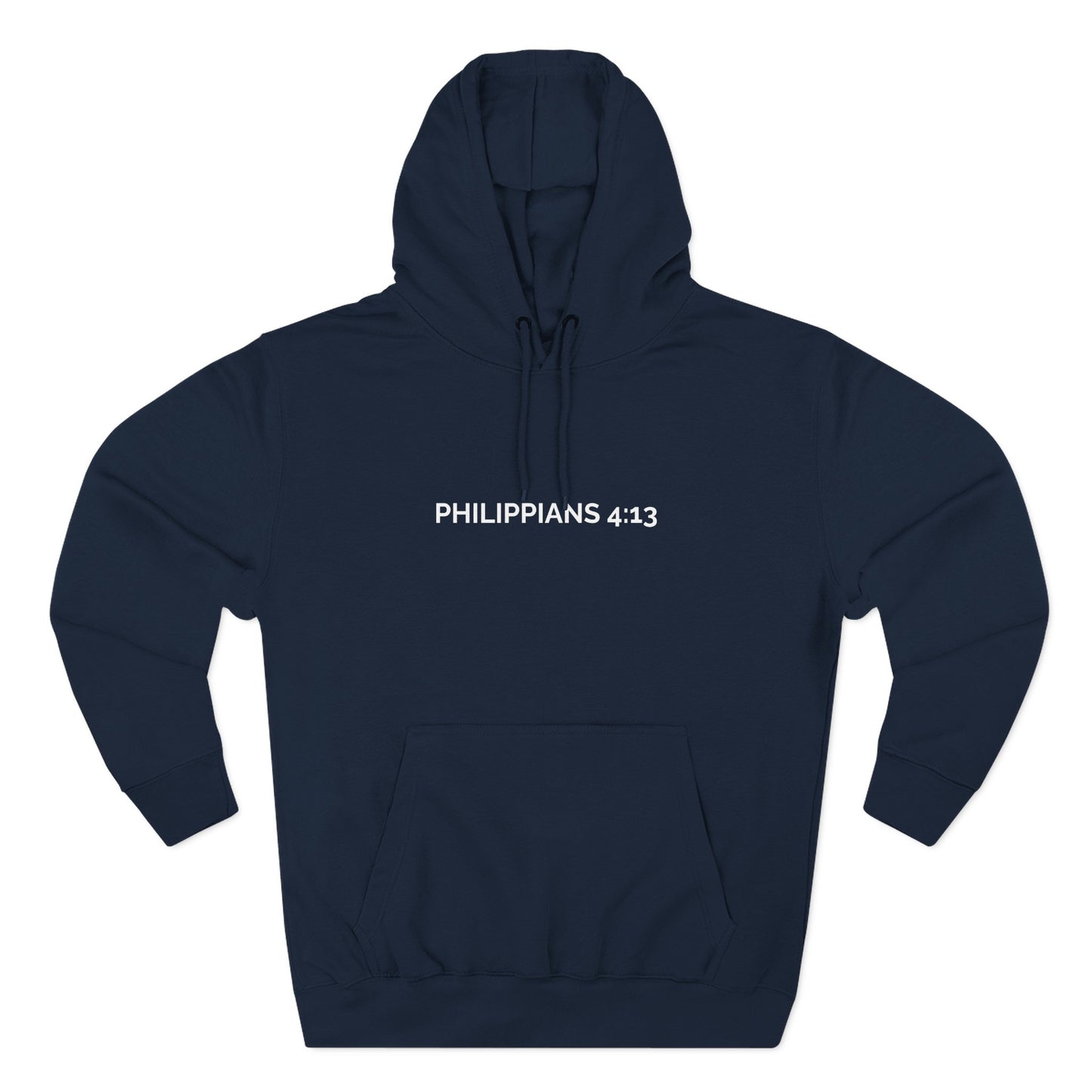 I Can Do All Things Through Christ Hoodie - Philippians 4:13 Christian Hoodie - Streetwear Faith Sweatshirt