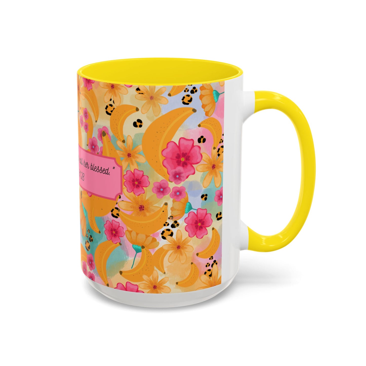 Banana Chiquita Coffee Mug – Proverbs 31:28