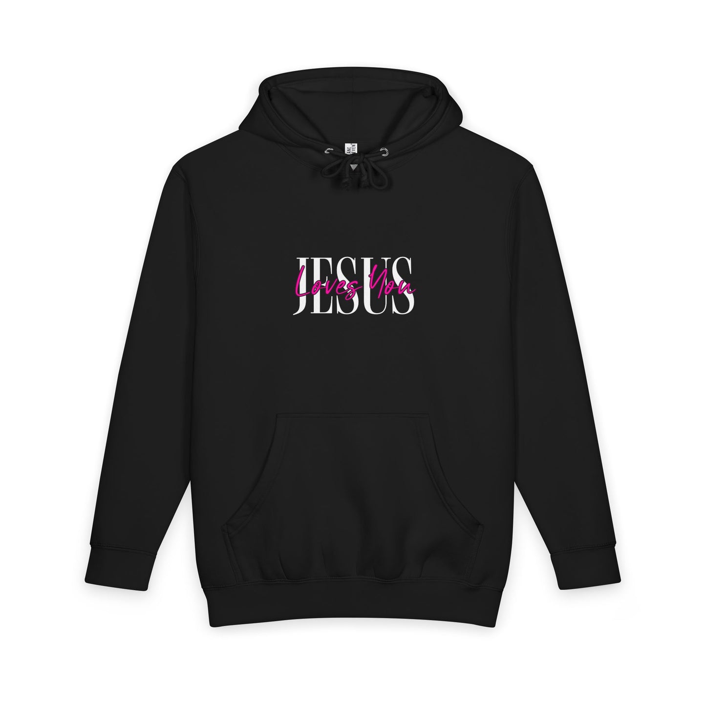 Jesus Loves You Hoodie | John 15:9 & John 13:34 Christian Butterfly Sweatshirt