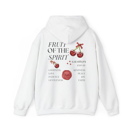 Fruit of the Spirit Hoodie – Christian Hoodie | Galatians 5:22 Bible Verse, Faith Apparel, Inspirational Gift, Cozy Fashion, Spiritual Hoodie