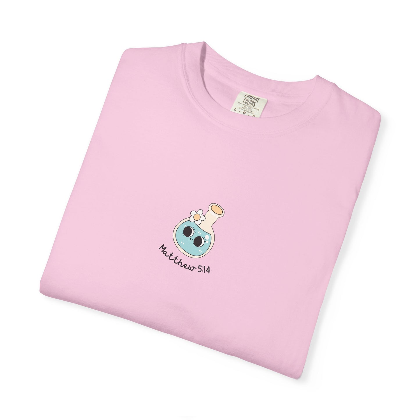 Back to School “Light of the World” Comfort Colors® Tee – Women’s Fit, Chistian Tee, Casual Outfit