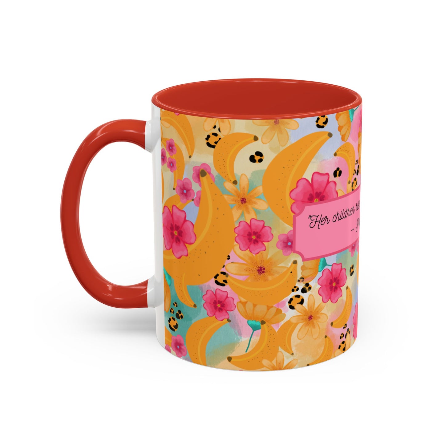 Banana Chiquita Coffee Mug – Proverbs 31:28