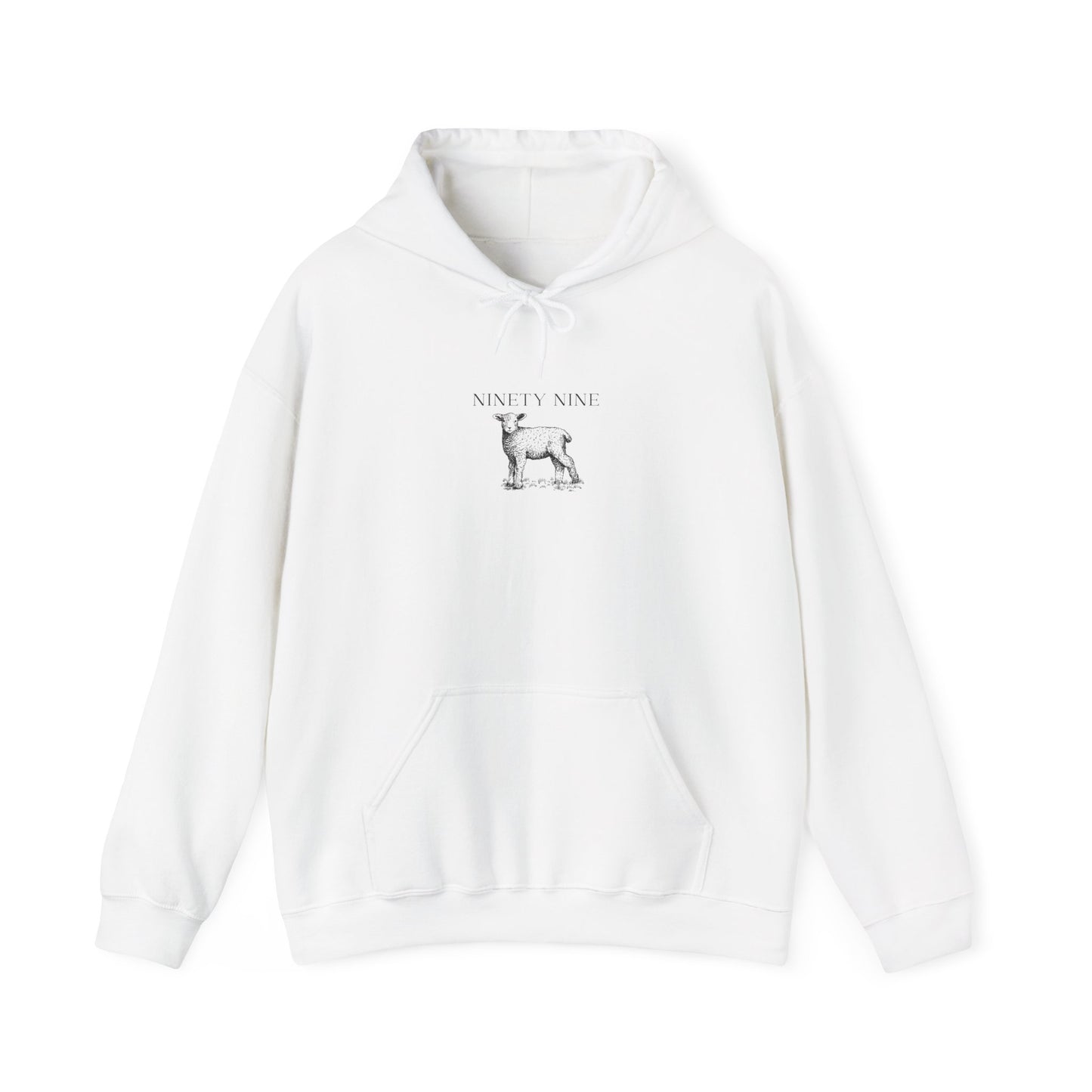Christian Sheep Hoodie with Matthew 18:10β14 Bible Verse