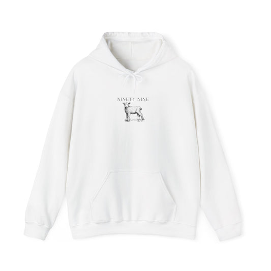 Christian Sheep Hoodie with Matthew 18:10–14 Bible Verse