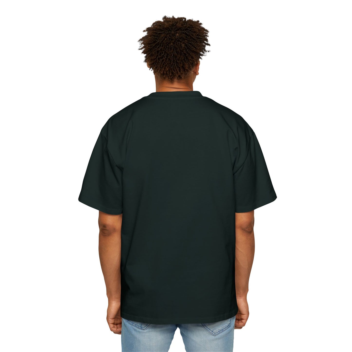 Divine Custodian Oversize T-Shirt | Psalm 91:11 | Premium Heavy Weight Christian Oversized Tee | Angel Guard Protection | Faith & Flow