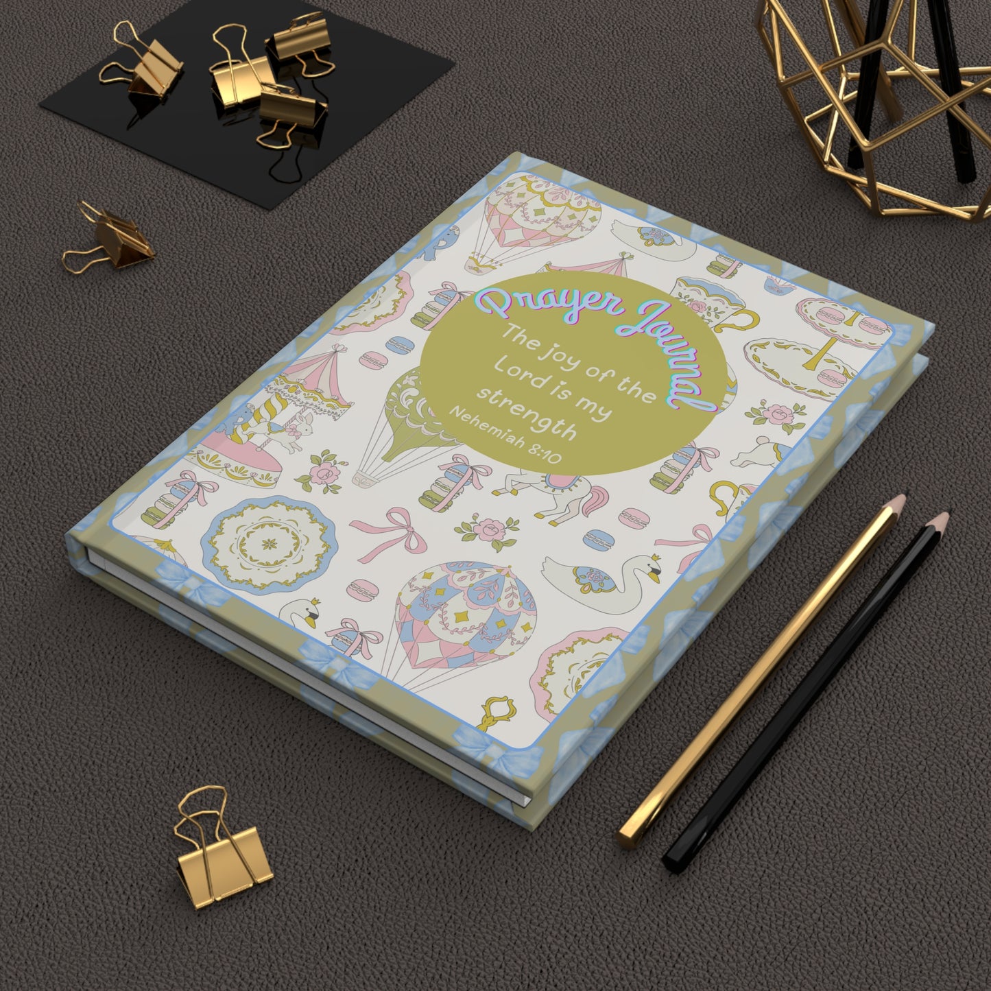 Maximalist Christian Prayer Journal for Women | "The Joy of the Lord is My Strength" – Nehemiah 8:10