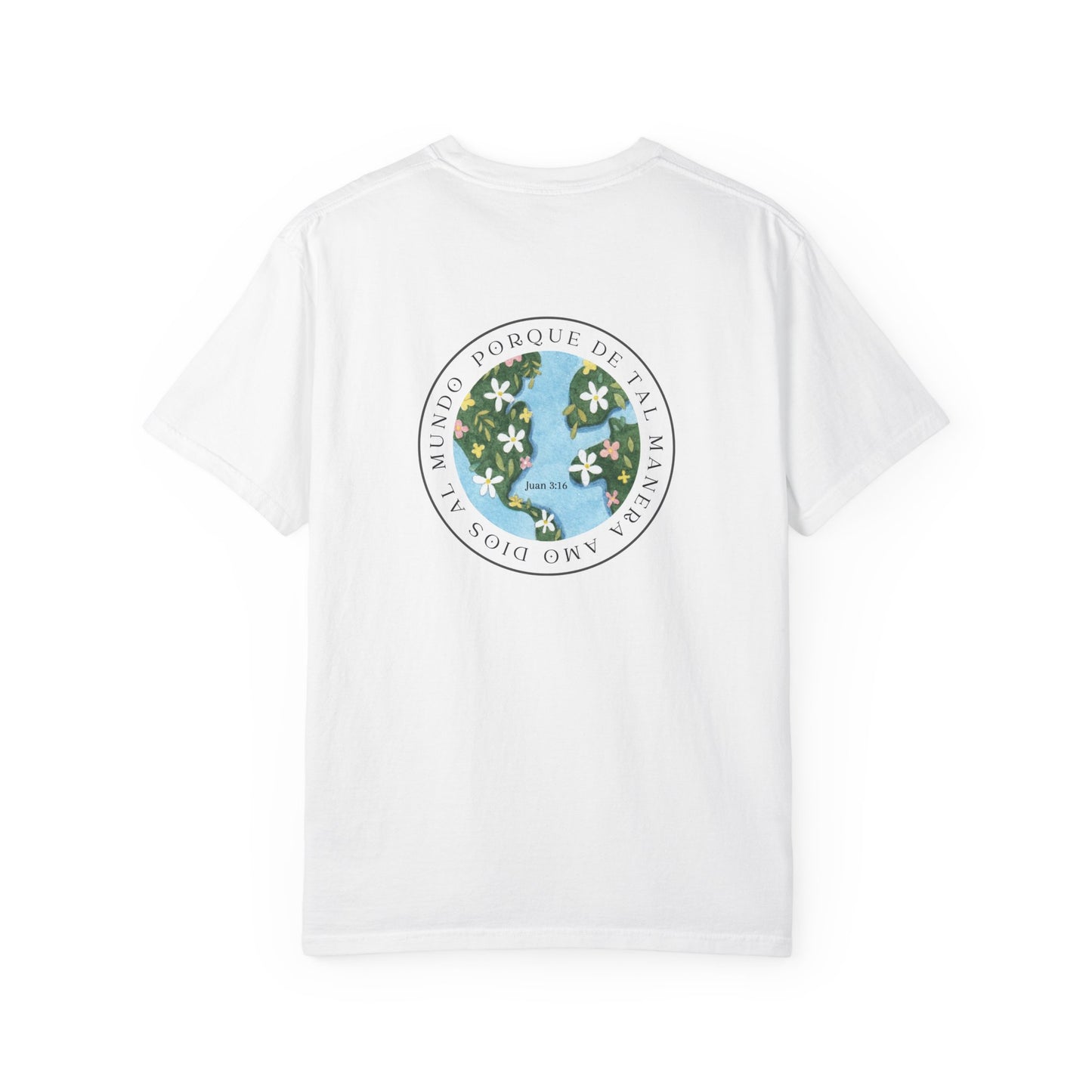 Christian T-Shirt – “For God So Loved the World” Scripture Tee John 3:16