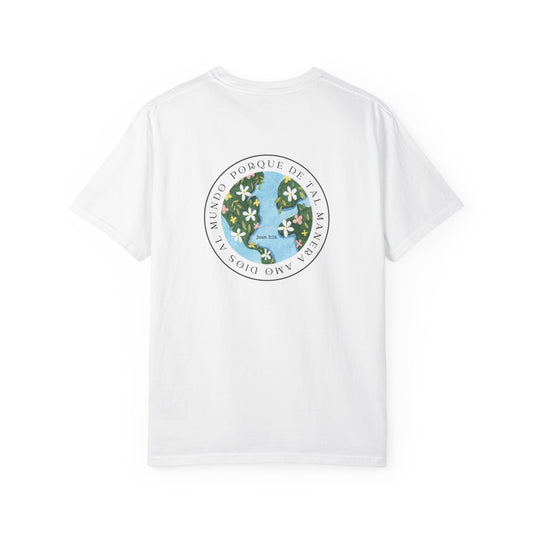 Christian T-Shirt – “For God So Loved the World” Scripture Tee John 3:16
