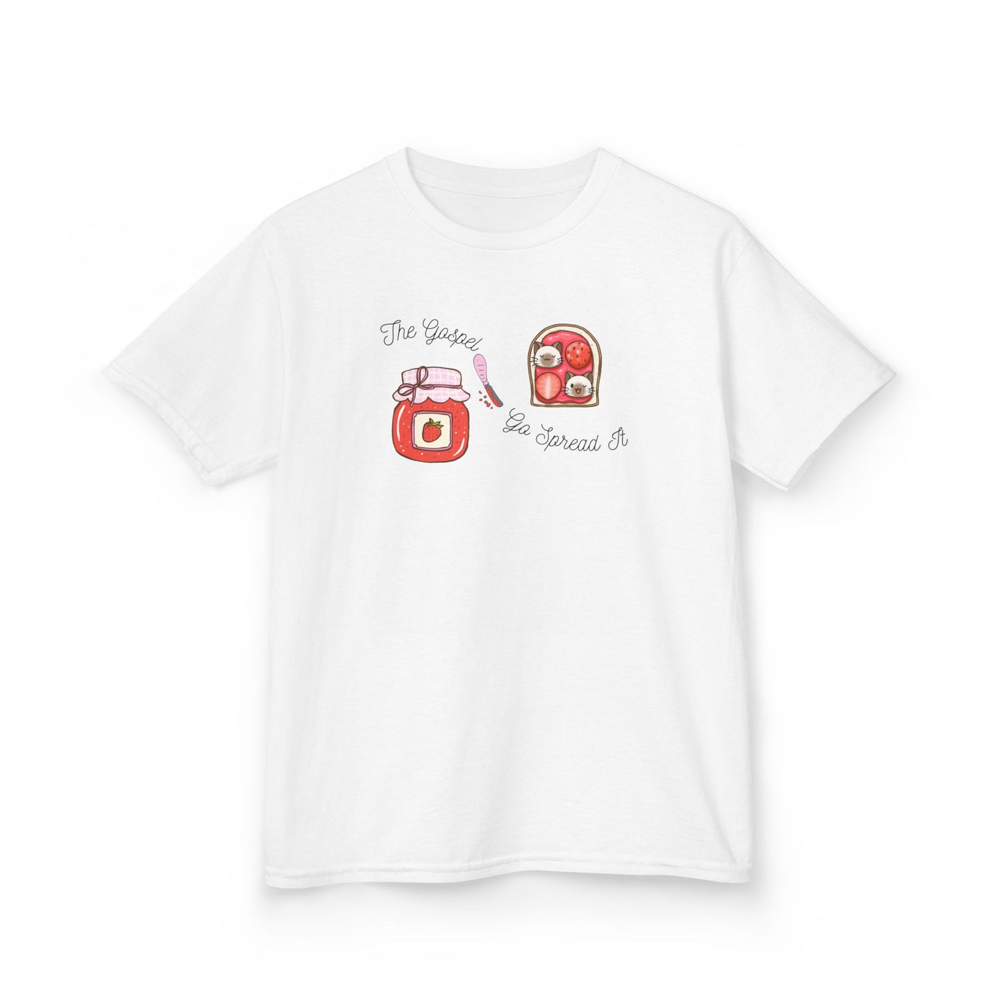 The Gospel – Go Spread It Christian Tee - Fun Kids Tee for Back to School, Gift for Birthday, Children's Fashion, Cute Graphic Shirt, Christian Apparel, Everyday Wear