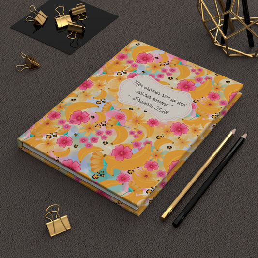 Banana Chiquita Journal – Faith-Filled Thoughts in Bloom- Mother's Day gift