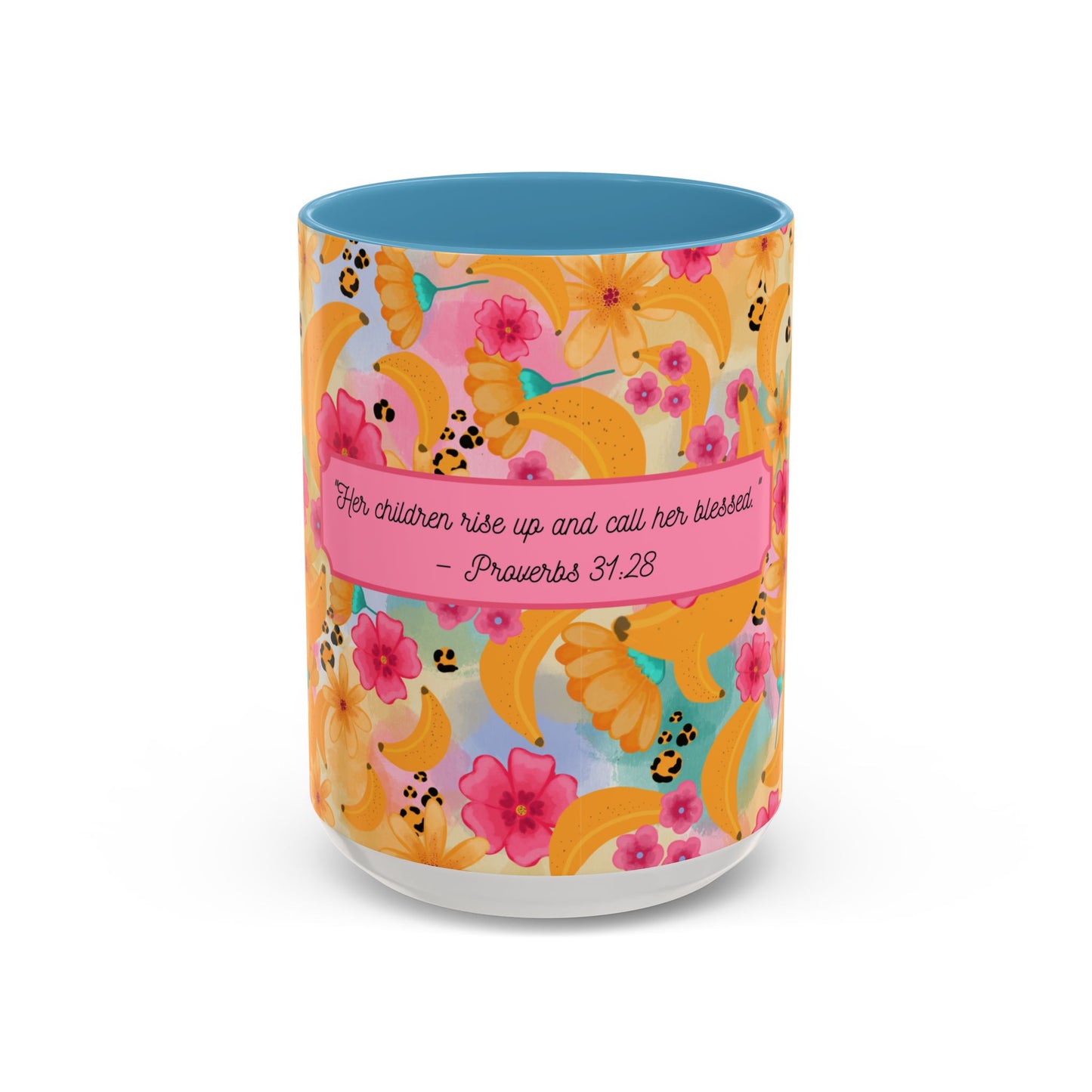 Banana Chiquita Coffee Mug – Proverbs 31:28
