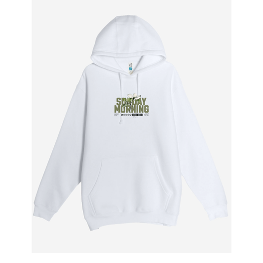 Sunday Morning Women's Hoodie | Christian Worship Hoodie | Premium Pullover Faith Apparel | Cozy Church Hoodie | Faith & Flow