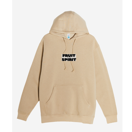 Fruit of the Spirit Hoodie | Galatians 5:22-23 | Premium Pullover Christian Hoodie | Strawberry Faith Design | Faith & Flow