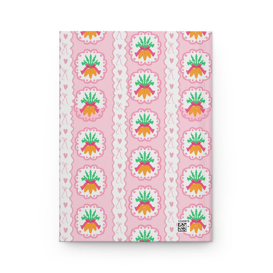 Coquette Inspirational Hardcover Journal - Proverbs 31:28 Design