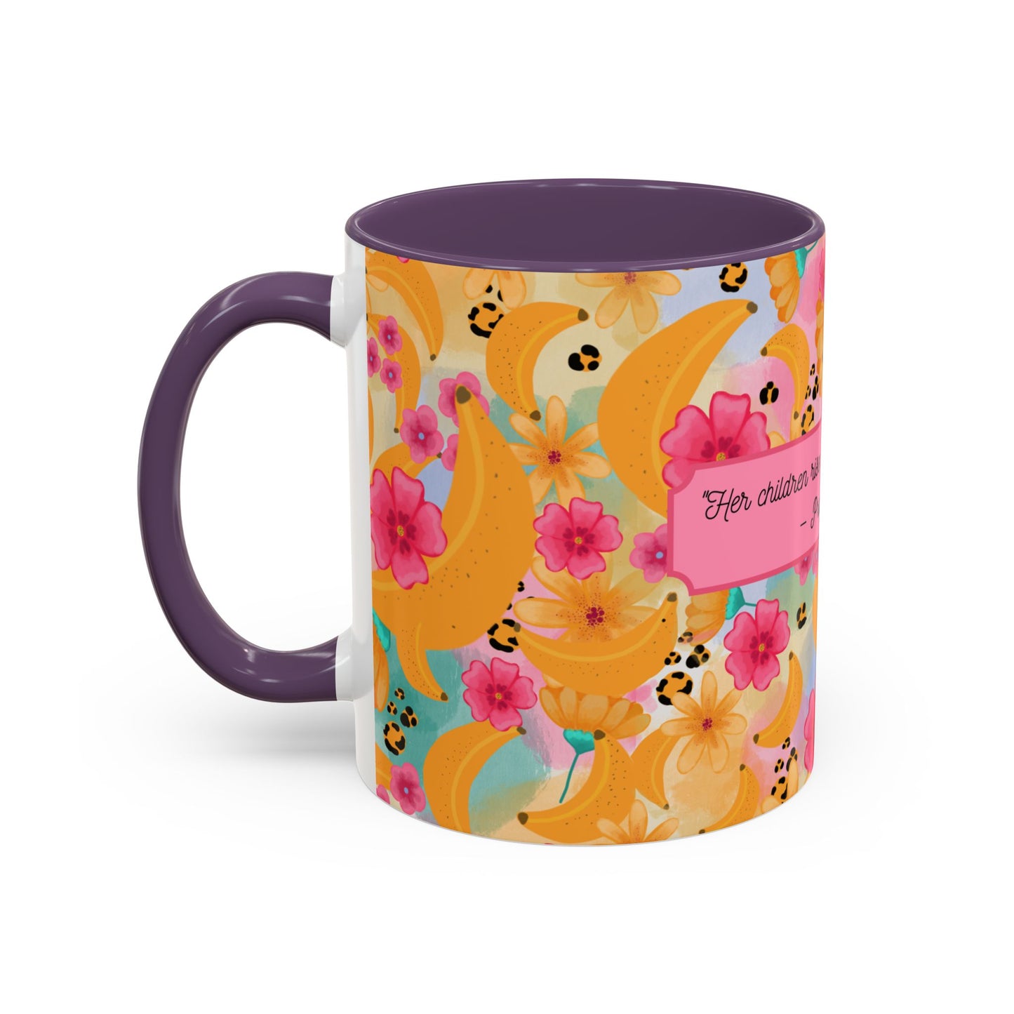 Banana Chiquita Coffee Mug – Proverbs 31:28