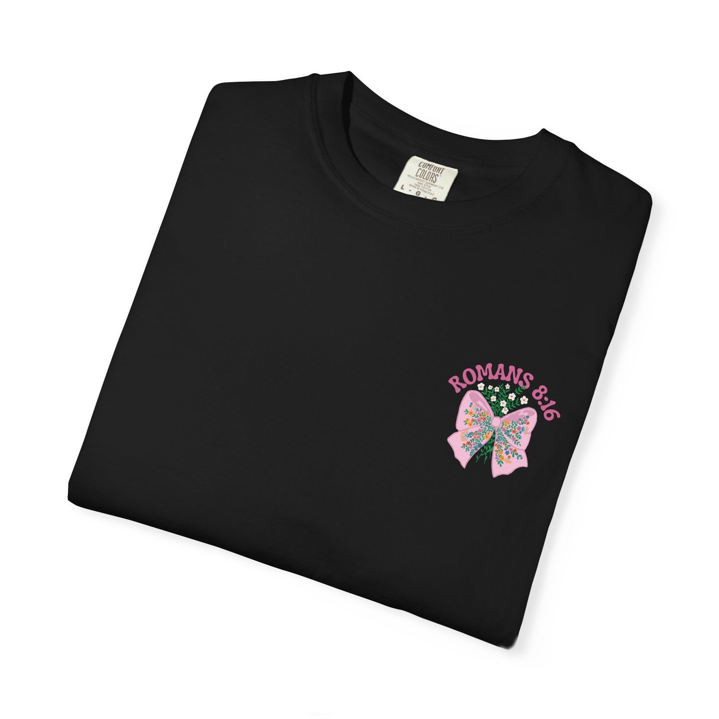 Child of God Women’s Christian T-Shirt – Romans 8:16 Bible Verse Tee