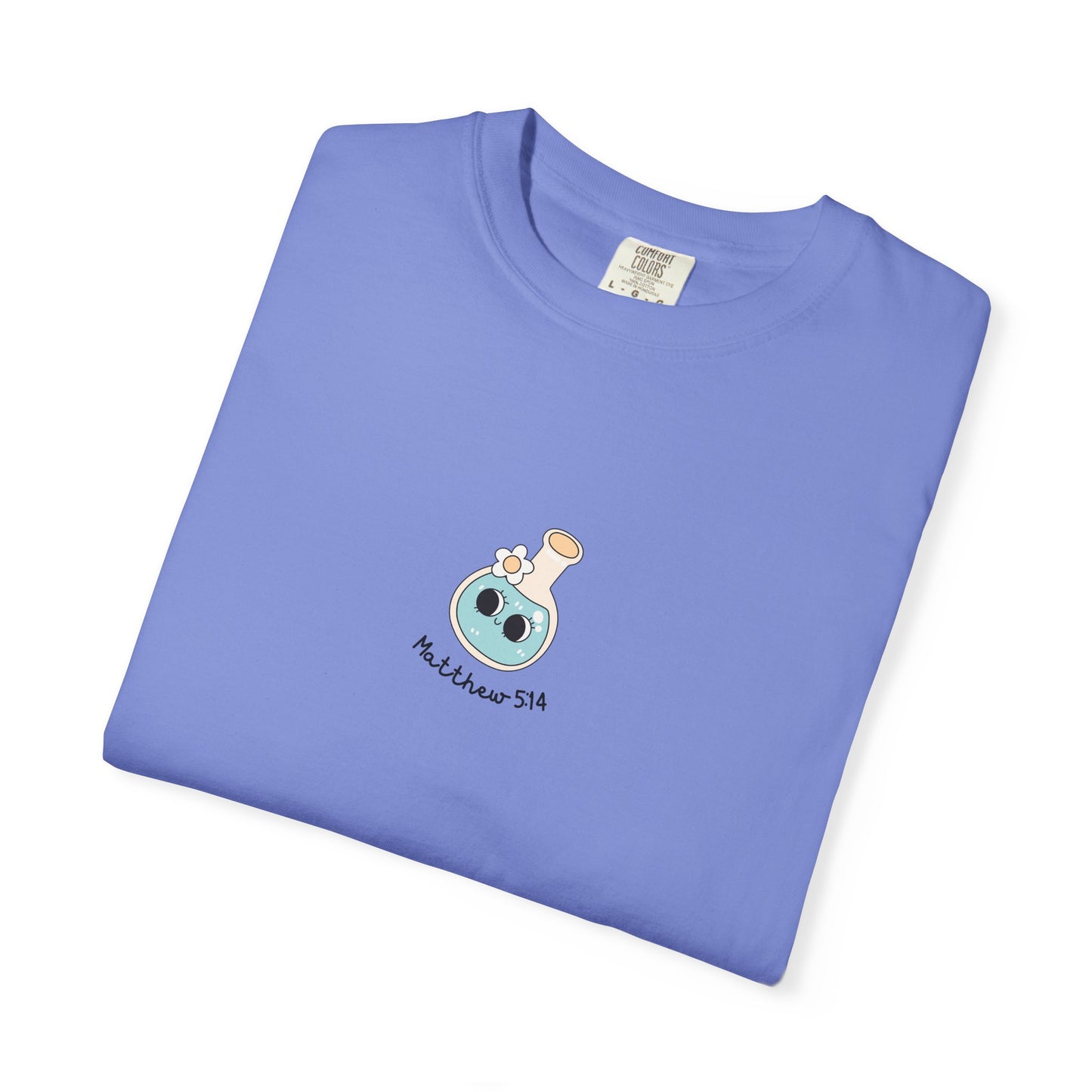Back to School “Light of the World” Comfort Colors® Tee – Women’s Fit, Chistian Tee, Casual Outfit
