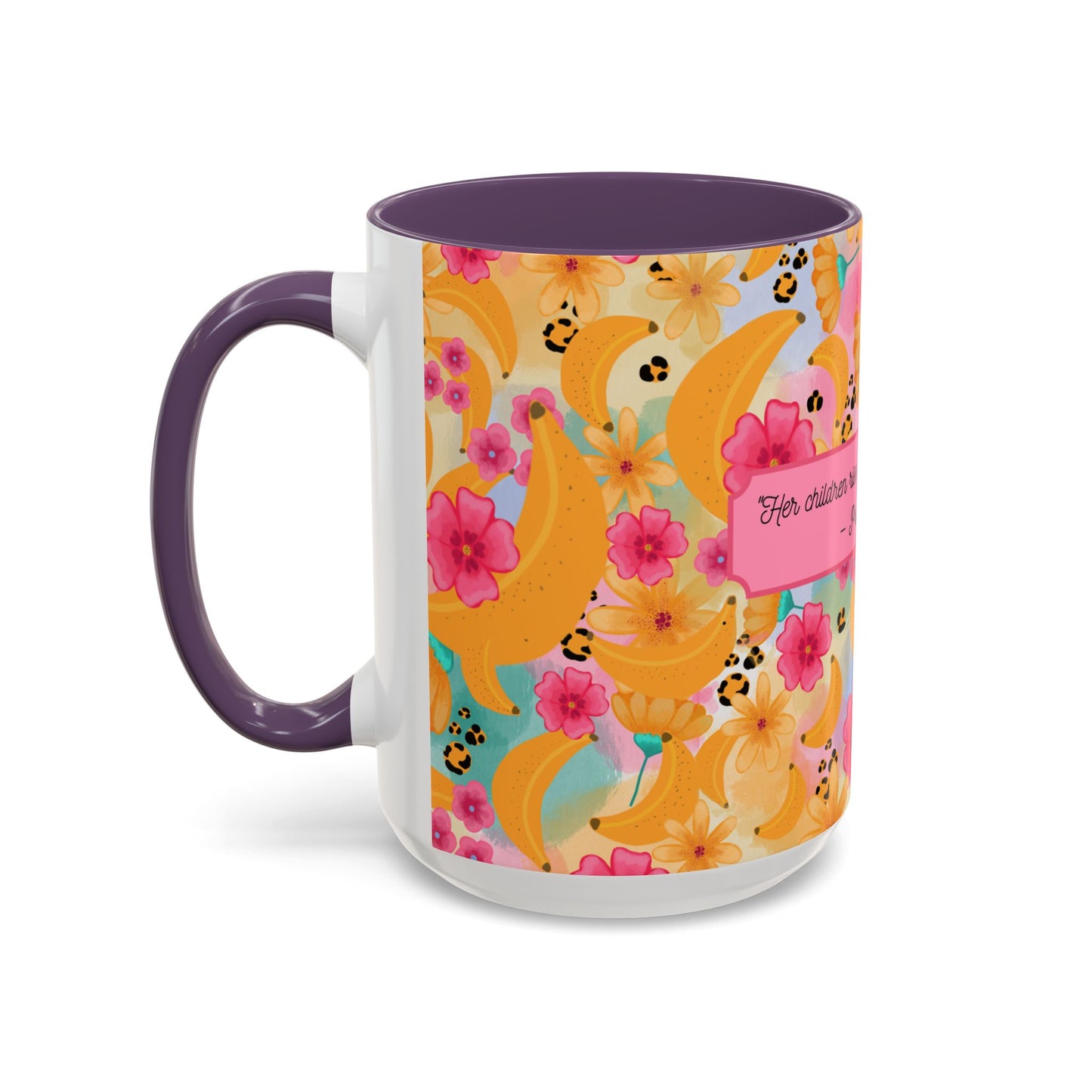 Banana Chiquita Coffee Mug – Proverbs 31:28