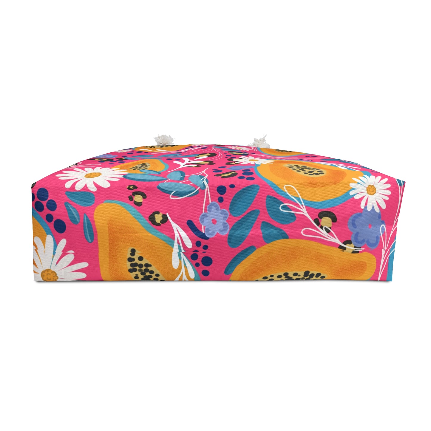 Vibrant Floral Weekender Bag, Travel Tote, Beach Bag, Overnight Bag, Stylish Carryall, Gift for Her