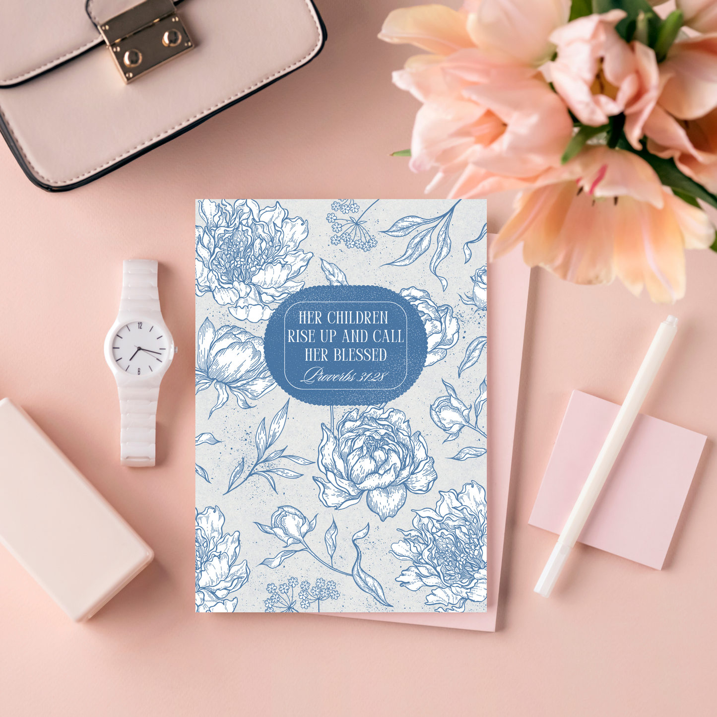 Proverbs 31:28 Christian Journal for Women – Bible Verse Journal