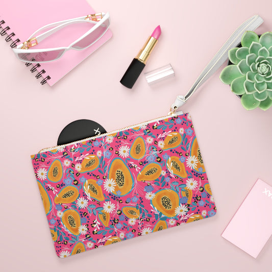 Vibrant Floral Clutch Bag - Perfect for Parties and Everyday Use