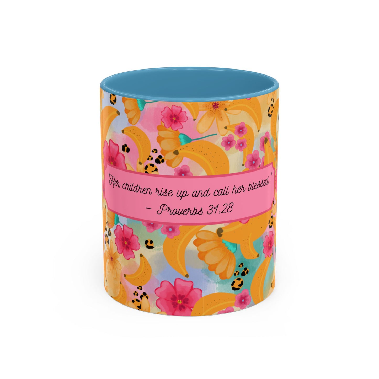 Banana Chiquita Coffee Mug – Proverbs 31:28