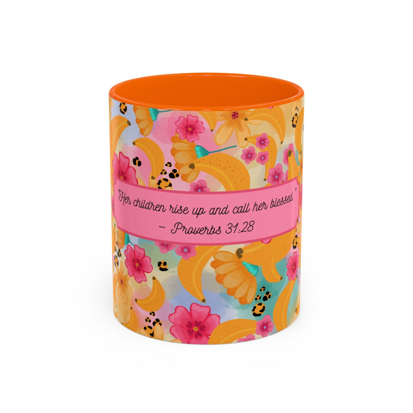Banana Chiquita Coffee Mug – Proverbs 31:28