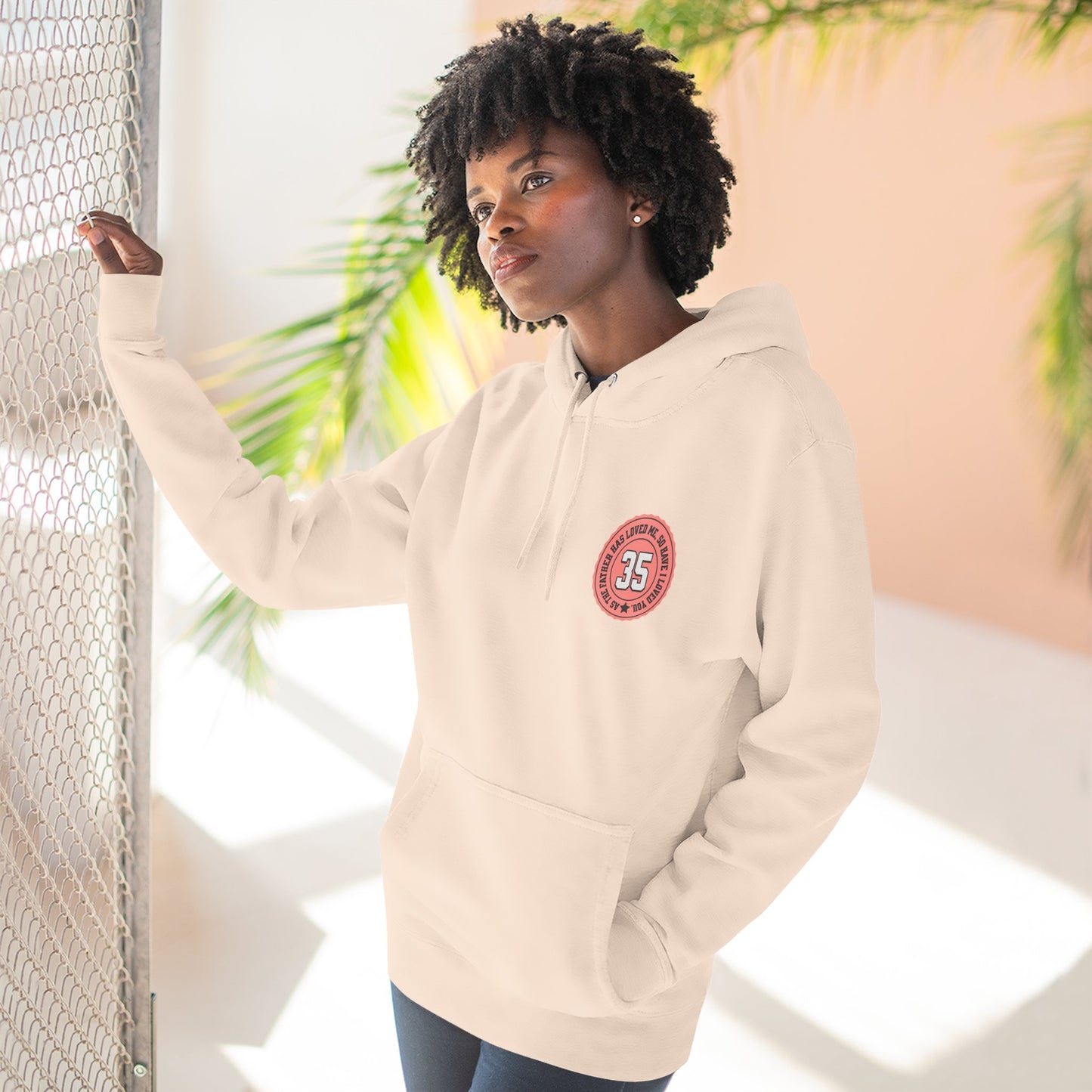 Jesus Loves You Hoodie | John 15:9 Christian Homecoming Hoodie