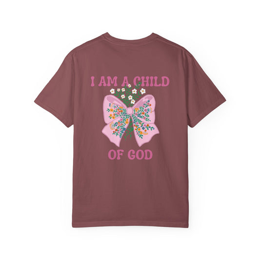 Child of God Women’s Christian T-Shirt – Romans 8:16 Bible Verse Tee
