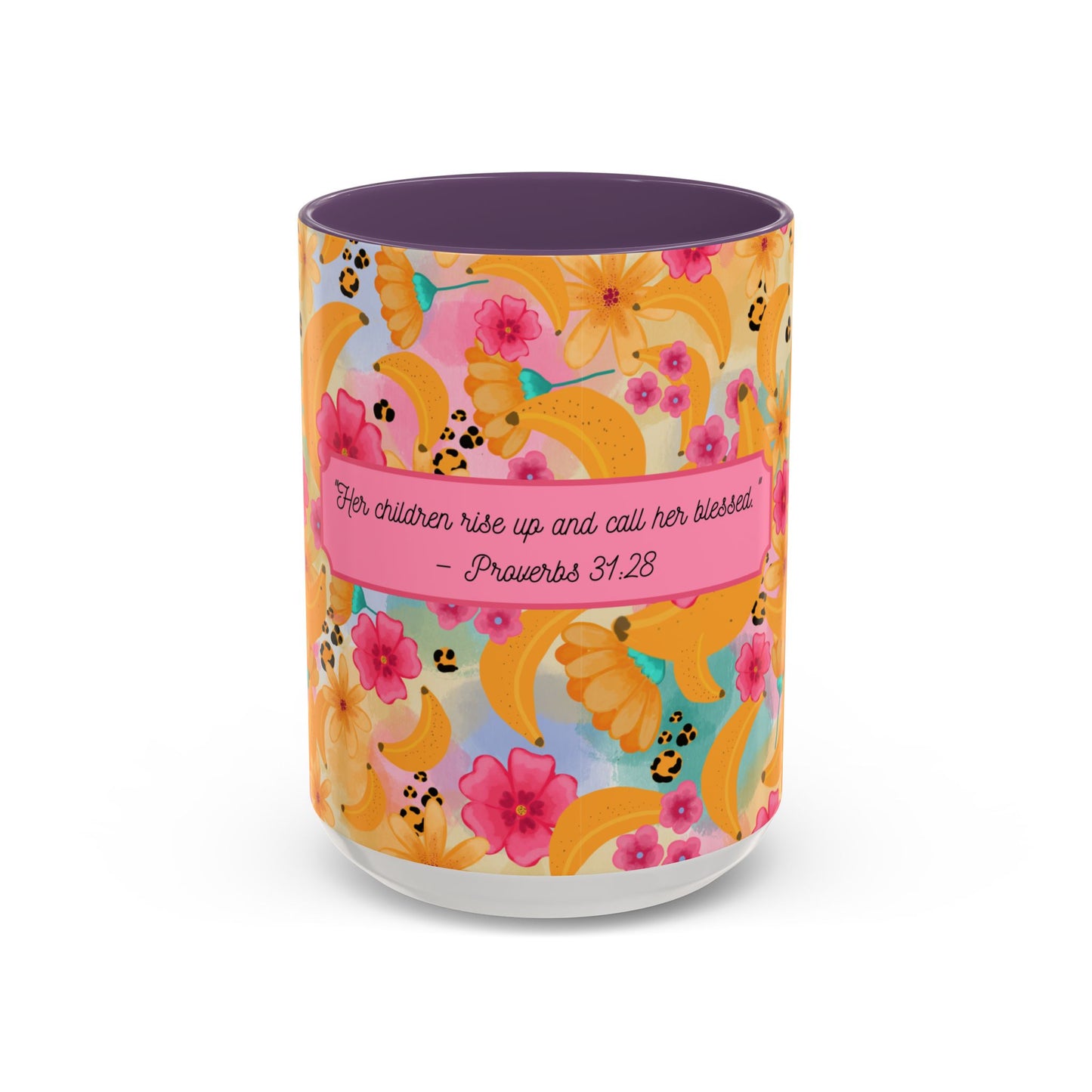 Banana Chiquita Coffee Mug – Proverbs 31:28