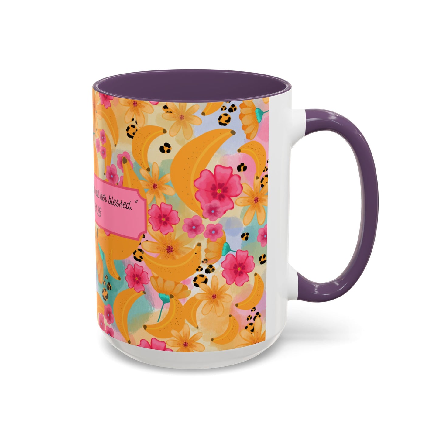 Banana Chiquita Coffee Mug – Proverbs 31:28
